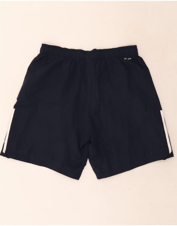 Adidas Mens Climalite Sport Shorts Grande Azul Marino Poliéster
