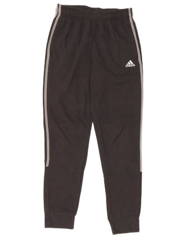 Adidas Hombre Pantalones De Chándal Joggers Pequeño Algodón Negro