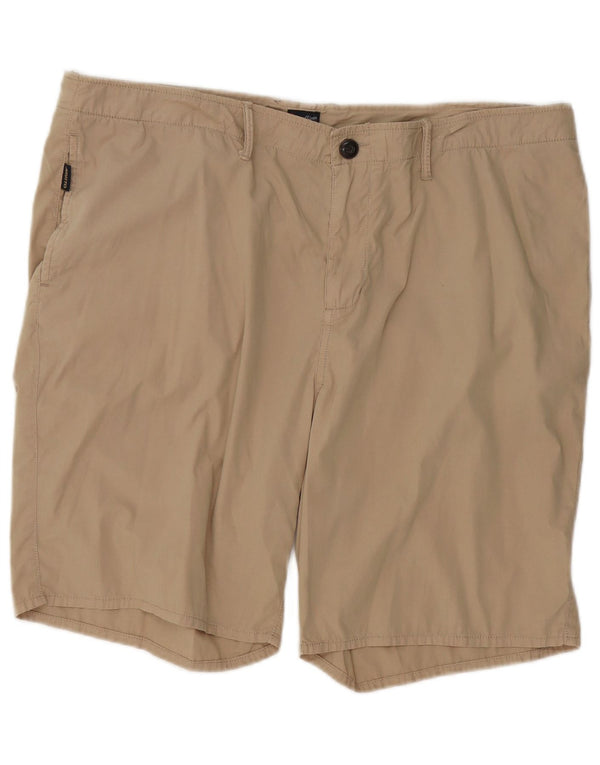 Musto Pantalones cortos chinos para hombre W40 XL Algodón beige