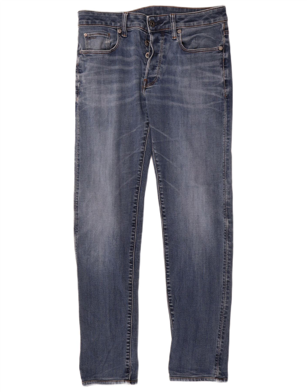 Vaqueros ajustados para mujer G-Star W29 L30 Algodón azul