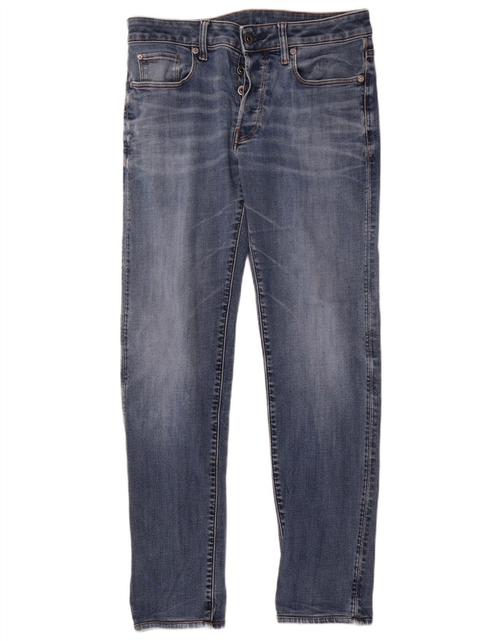 Vaqueros ajustados para mujer G-Star W29 L30 Algodón azul