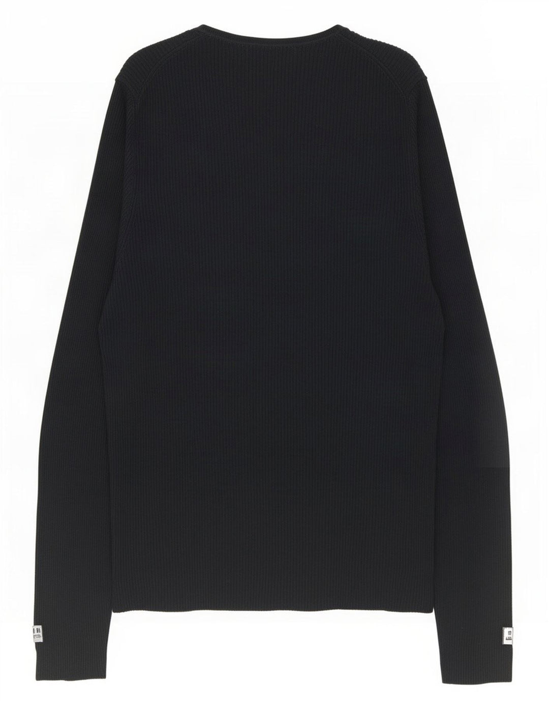 Zara Hombre Top Manga Larga Large Viscosa Negro