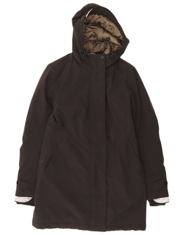 Tucano Urbano Abrigo acolchado con capucha para mujer IT 40 Small Grey