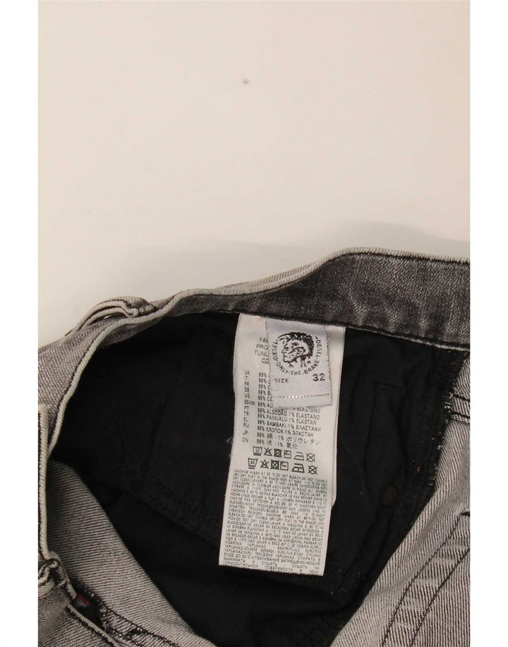 Diesel Vaqueros ajustados para hombre W32 L32 Algodón gris
