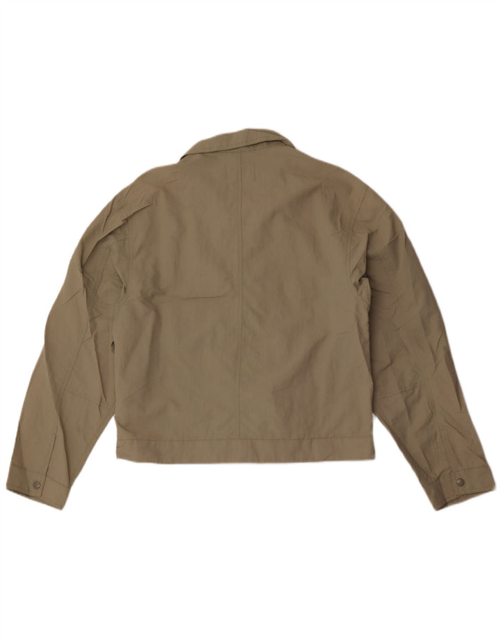 Rifle Chaqueta Bomber para Hombre UK 40 Grande Poliamida Verde