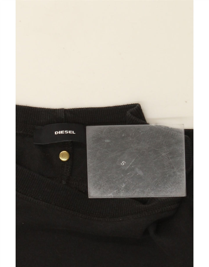 DIESEL Sudadera Con Estampado Gráfico Jumper Small Negro Hombre