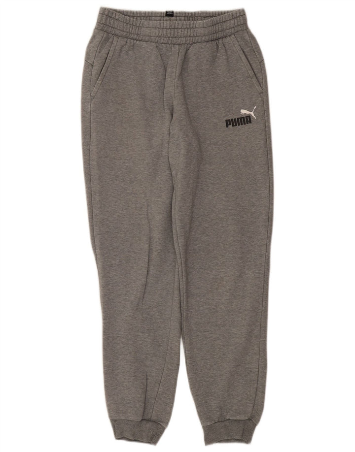 PUMA Boys Tracksuit Trousers Joggers 13-14 Years  Grey