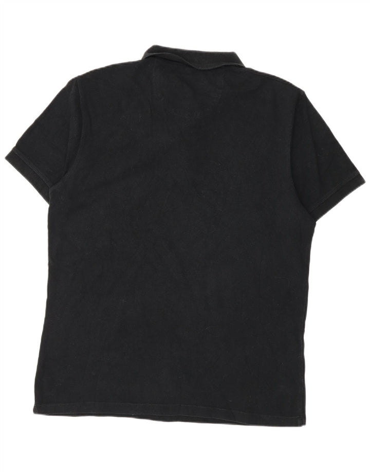 French Connection Polo para Hombre Grande Negro