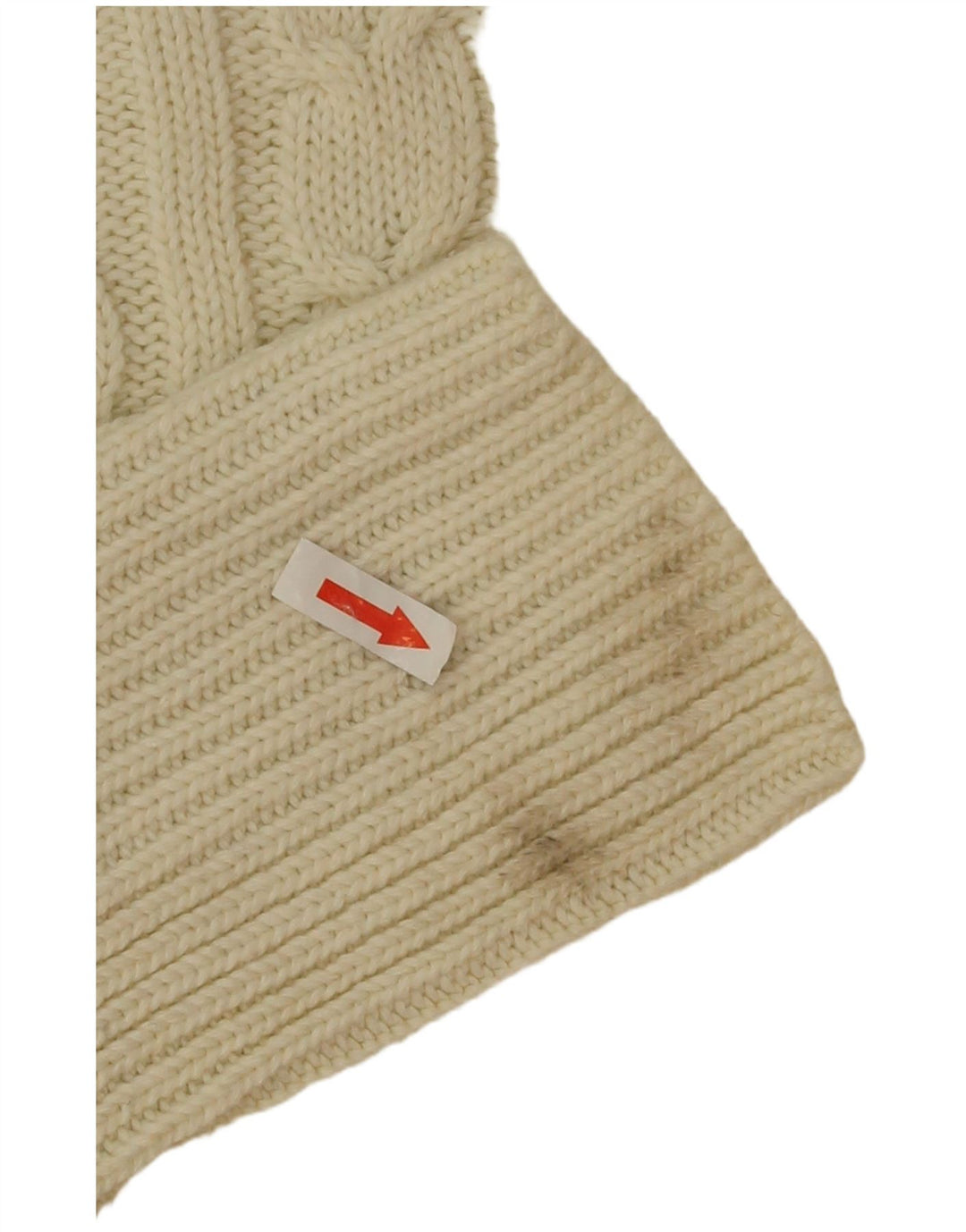 Marks & Spencer Jersey con Cuello Barco para Mujer UK 46 Grande Poliéster Beige