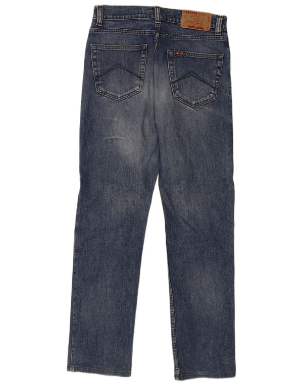 Carrera Mens 702 Jeans Rectos IT 48 Medio W33 L31 Algodón Azul