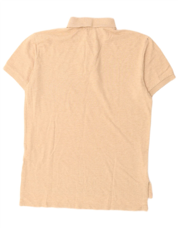 POLO RALPH LAUREN Polo de ajuste personalizado para hombre pequeño algodón beige