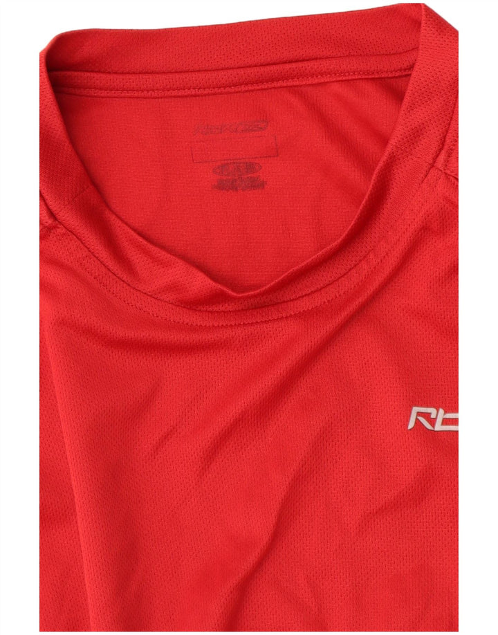 REEBOK Camiseta Hombre Top Small Rojo Poliéster