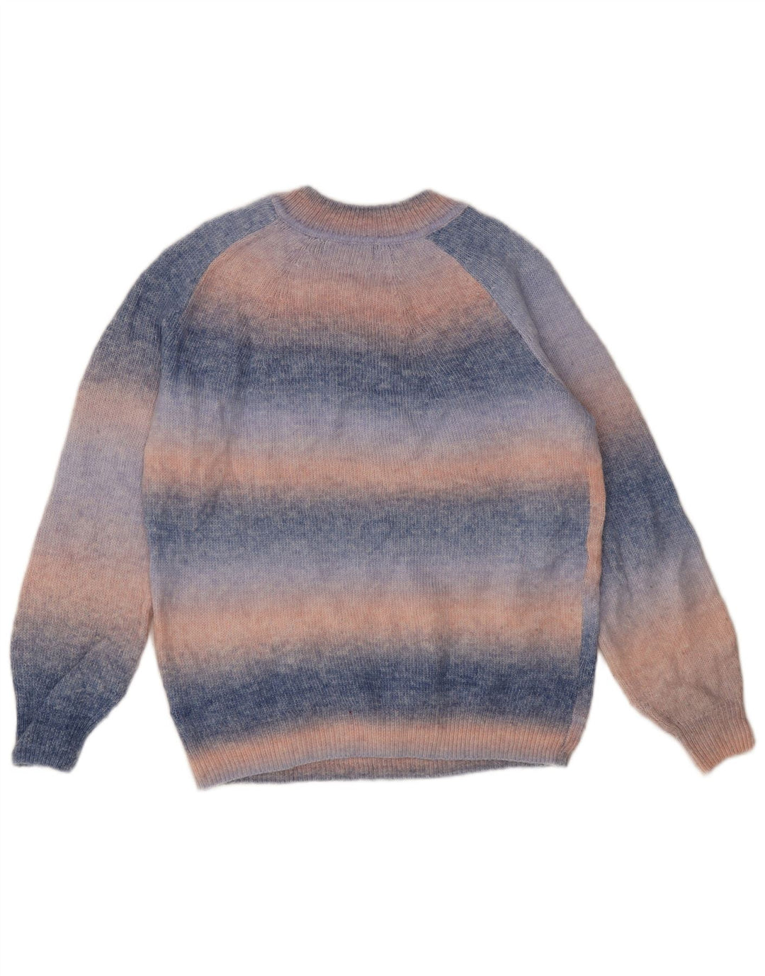 Marks & Spencer Jersey De Cuello Redondo Para Hombre Pequeño Azul Acrílico Tie Dye