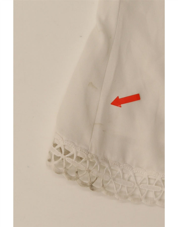 Blusa Lipsy para mujer Top UK 6 XS Poliéster floral blanco