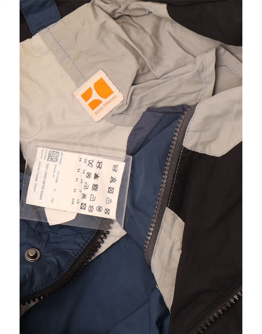 Hugo Boss Chaqueta utilitaria para hombre EU 54 2XL Poliamida azul