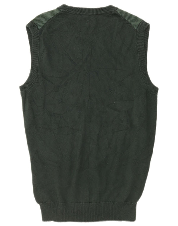 Chaps Mens Chaleco Tank Top Pequeño Algodón Verde