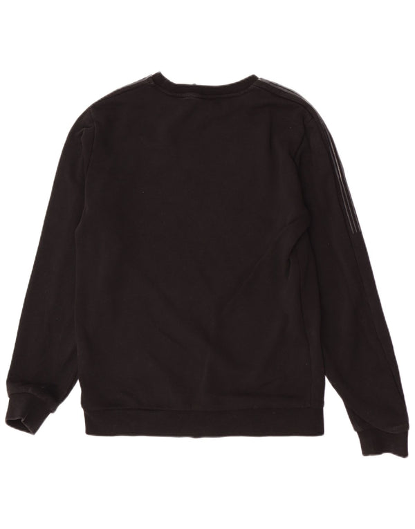 Emporio Armani Sudadera con gráfico para niño, jersey, 13-14 años, negro, deportivo