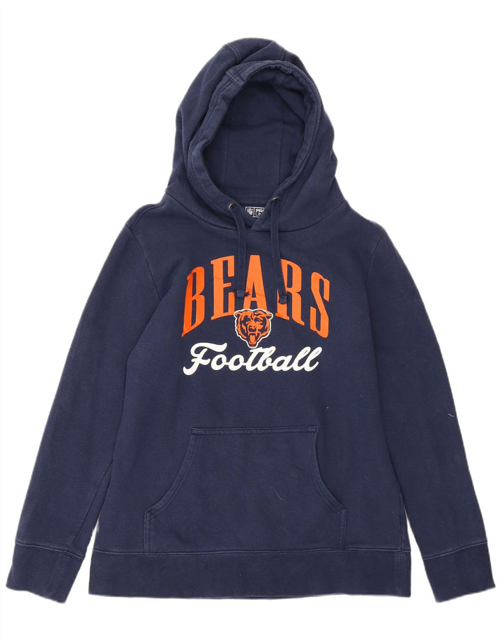 NFL Chicago Bears - Sudadera con capucha para mujer, talla M, color azul marino