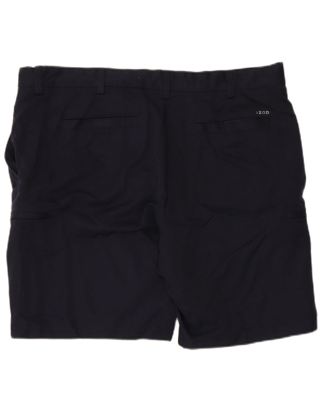 Pantalones cortos tipo cargo para hombre Izod W40 XL Poliéster azul marino