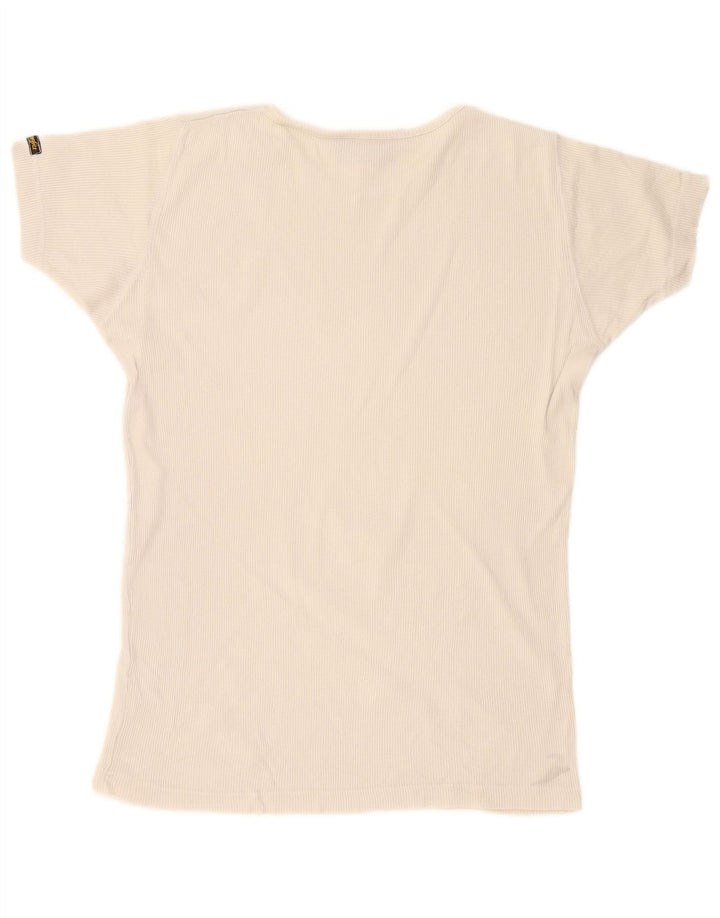 Camiseta Wrangler Hombre Top Medium Off White