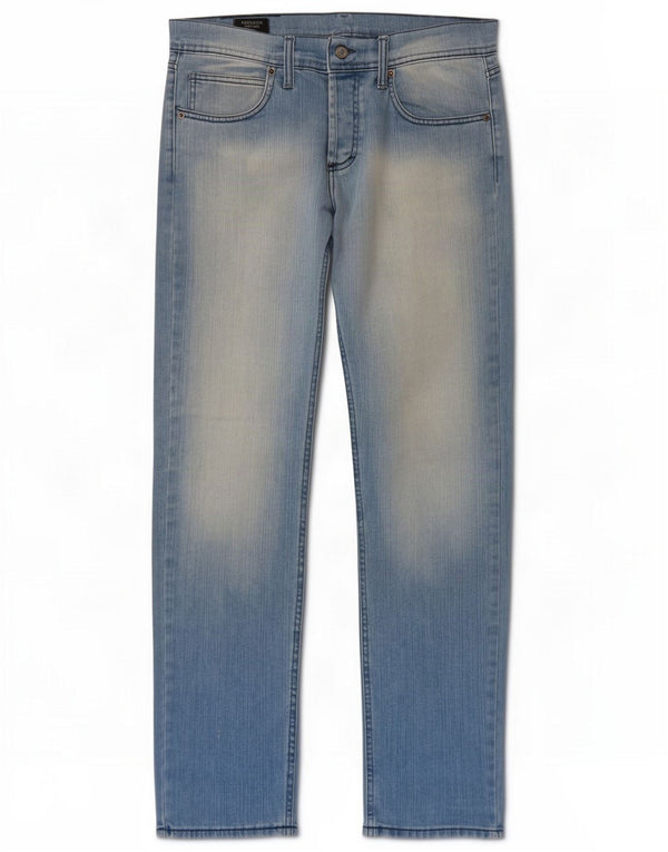 Aeronautica Militare Mens Slim Jeans IT 50 Large W34 L31 Blue Cotton