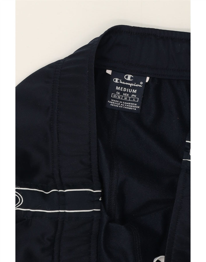 Champion Pantalones De Chándal Con Gráfico Joggers Medium Azul Marino