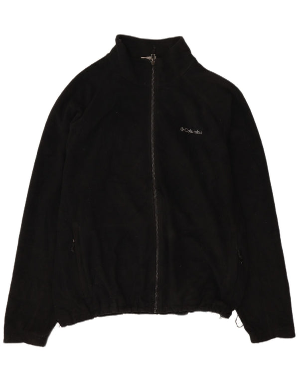 Columbia Chaqueta polar Interchange para hombre XL Poliéster negro