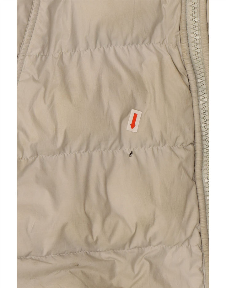 G-STAR Chaqueta acolchada con capucha para hombre, talla 40, poliéster gris grande