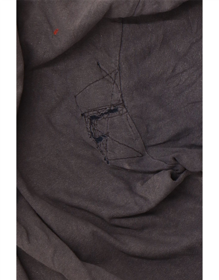 HARD ROCK Camiseta estampada Malta para hombre Top de algodón gris medio