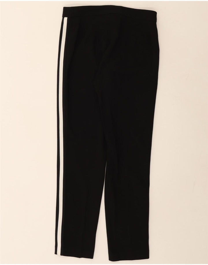 CALVIN KLEIN Pantalones casuales rectos para mujer US 6 Medium W30 L28 Negro