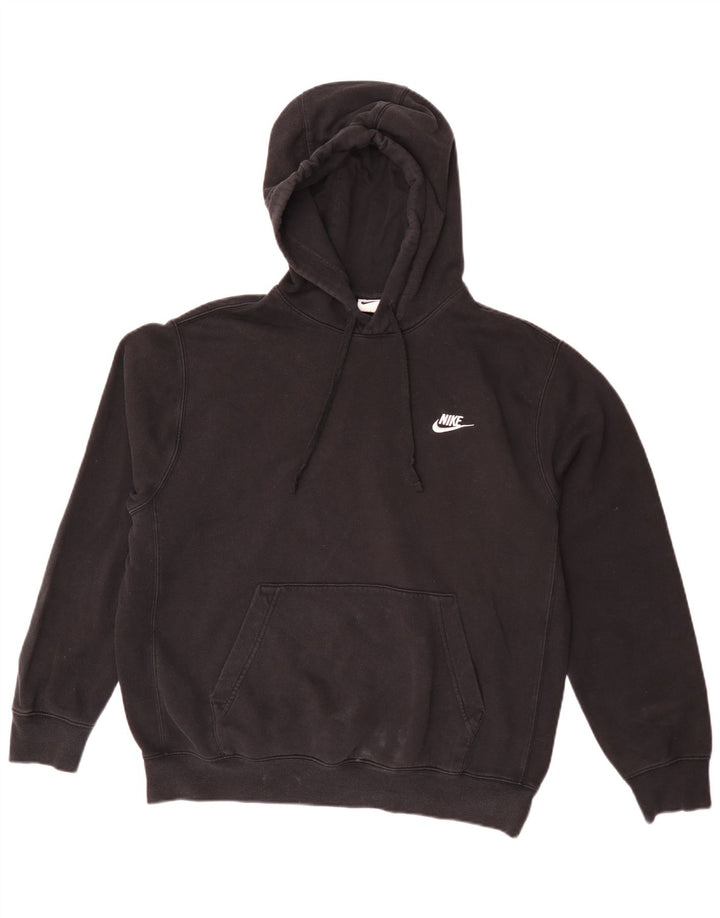 Nike Jersey con capucha holgado de algodón negro mediano para hombre