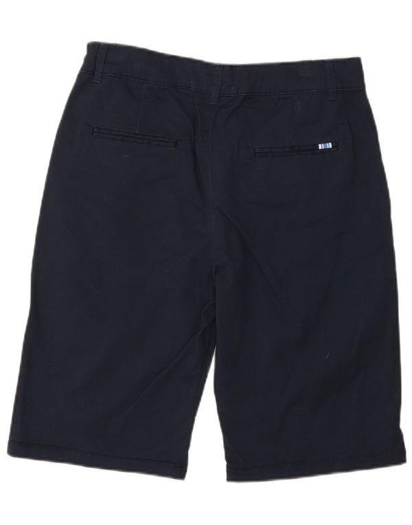Marks & Spencer Pantalones cortos chinos para niños 13-14 años W28 Azul marino Algodón