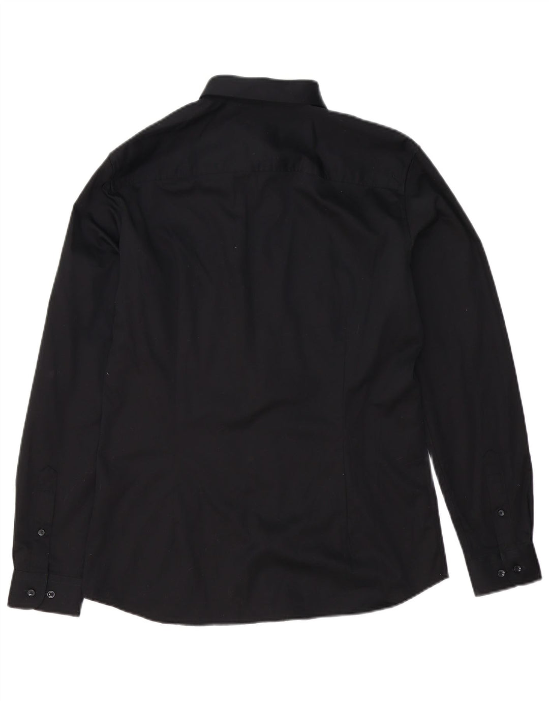 Camisa Jack & Jones Hombre Grande Algodón Negro