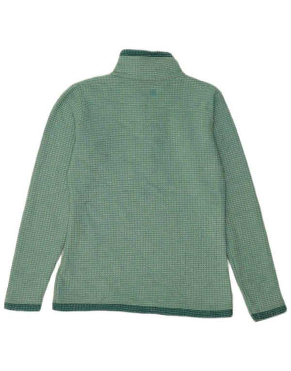 MOUNTAIN WAREHOUSE Jersey polar con cuello y cremallera para mujer UK 8 Small Green