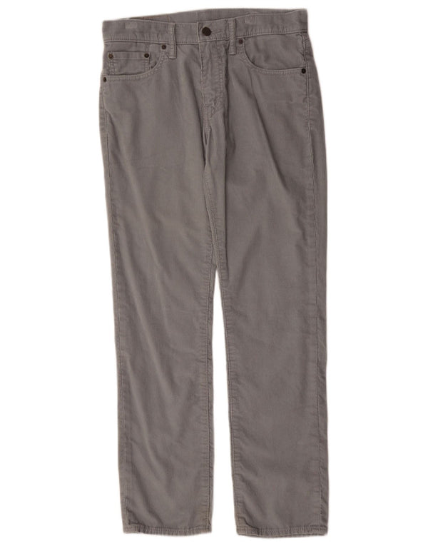 Levi's Mens 511 Slim Pana Pantalones W30 L30 Algodón Gris