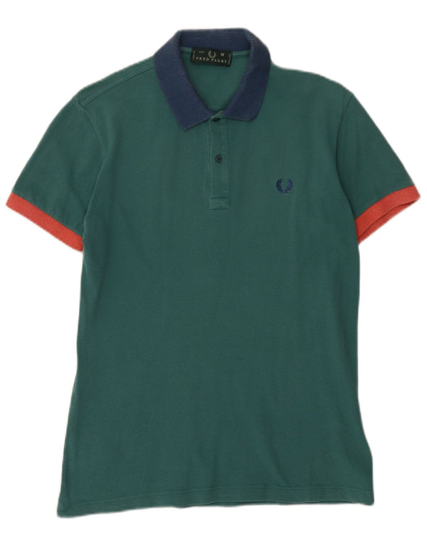 Fred Perry Mens Polo Shirt Medium Green