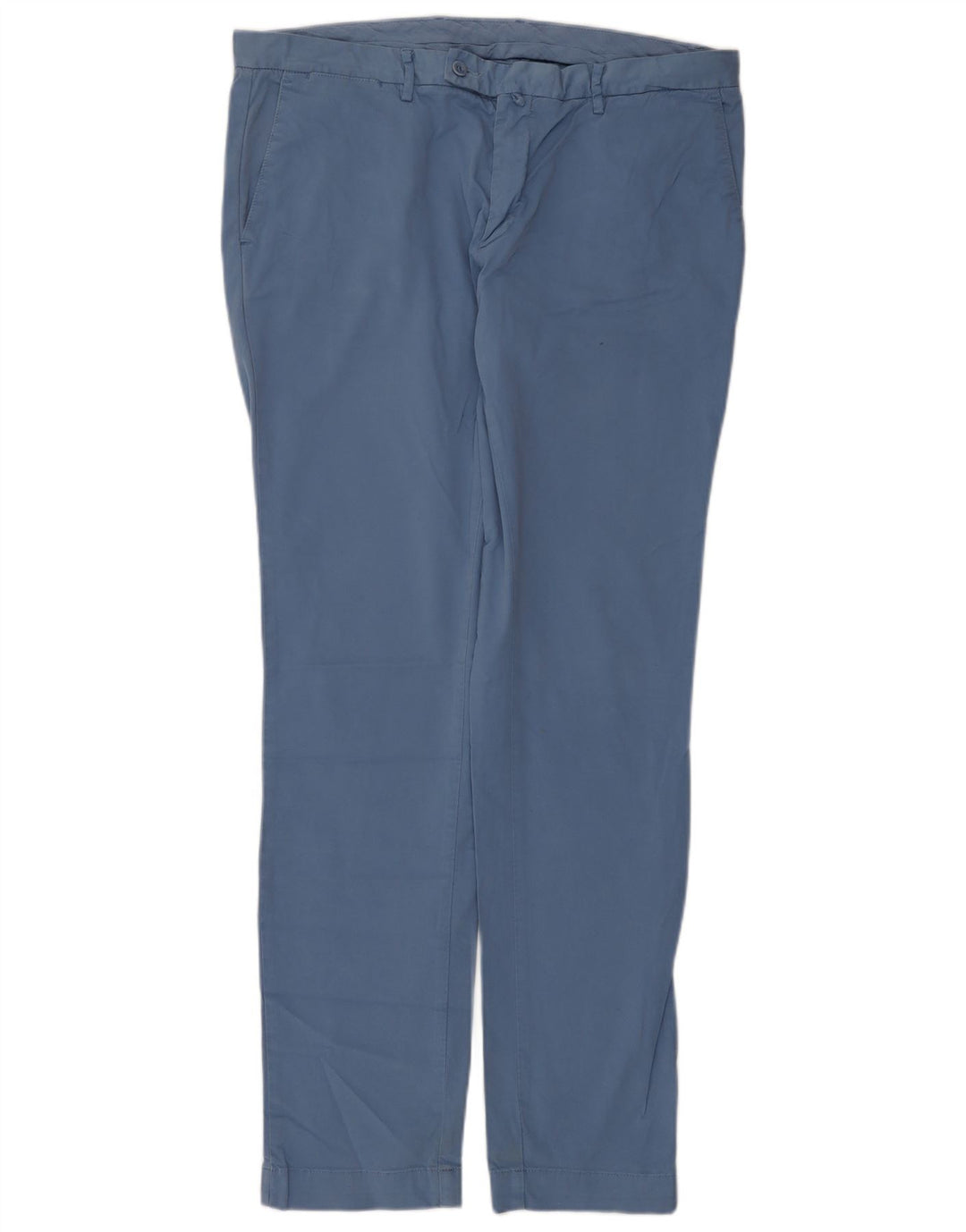 Hackett Mens Slim Chino Pantalones W36 L33 Algodón Azul