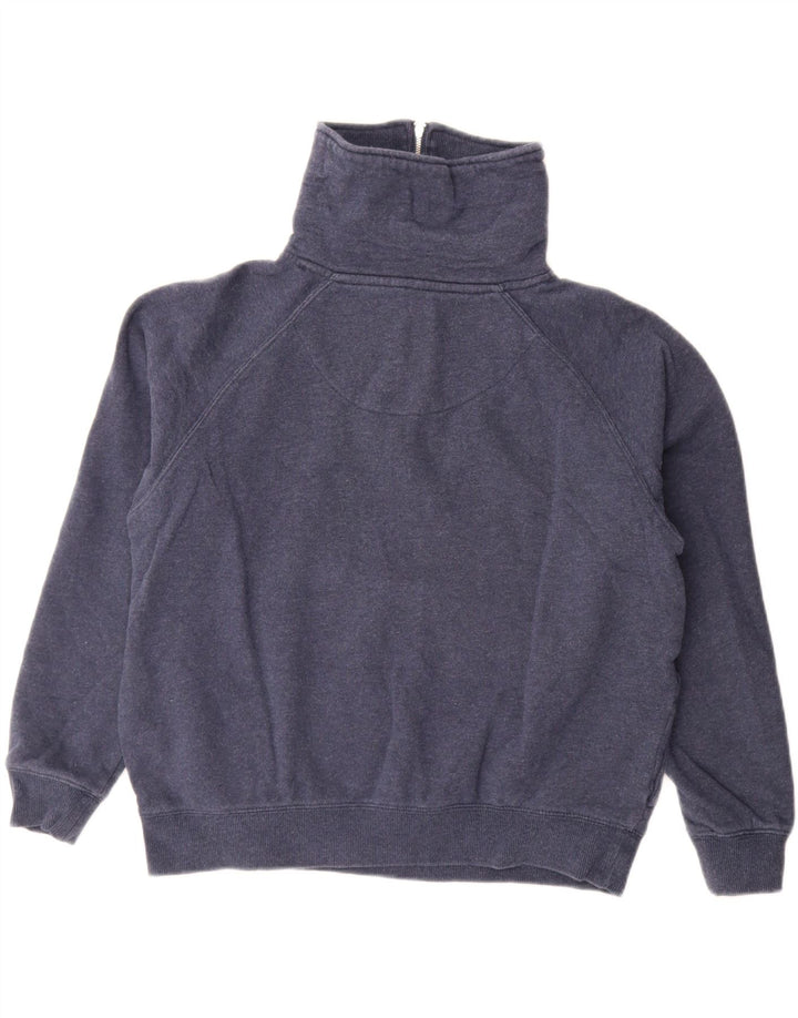 CREW CLOTHING Jersey de sudadera extragrande para mujer UK 10 Small Azul marino