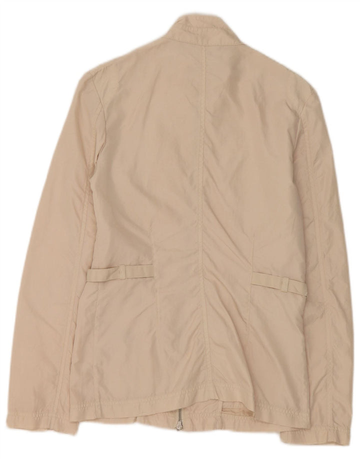 Stefanel Chaqueta utilitaria para mujer IT 38 XS Poliamida beige