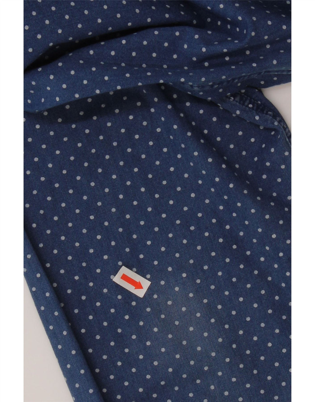 Camisa Levi's para hombre de algodón con lunares azules grandes