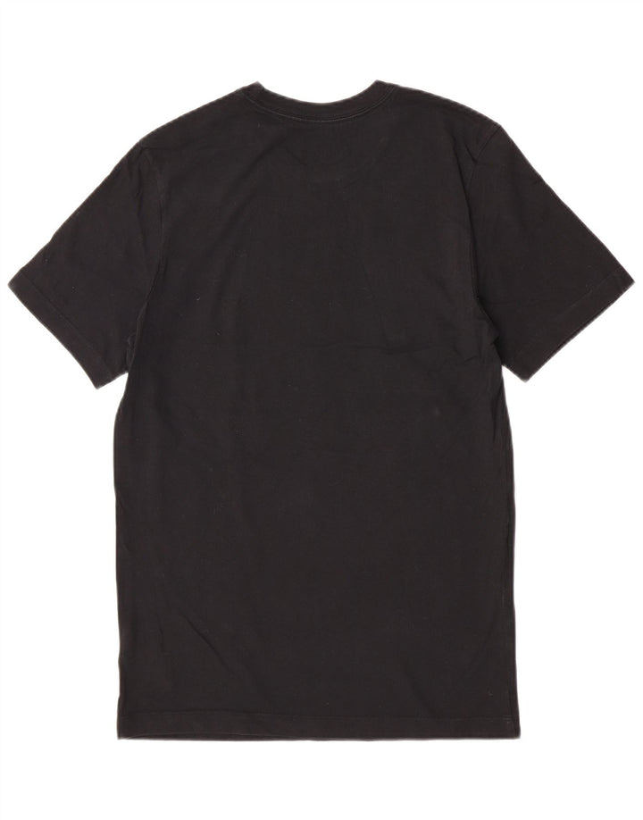 Jordan - Camiseta gráfica para hombre, talla pequeña, algodón negro