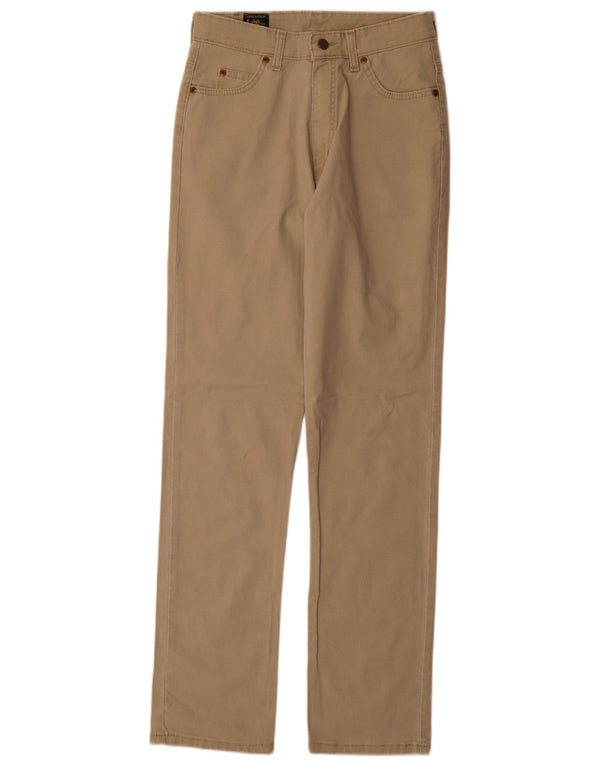 Lee Pantalones Casuales Recto Dallas para Hombre W31 L33 Algodón Beige