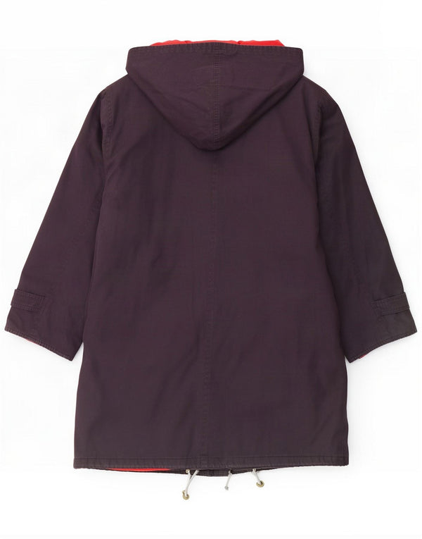 Abrigo con capucha Charon para mujer ES 40 XL Poliéster morado