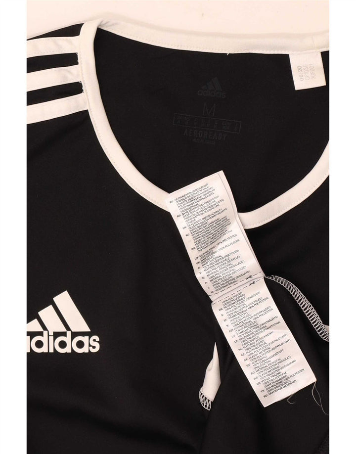 Adidas Hombre Aeroready Camiseta Top Mediano Negro Poliéster