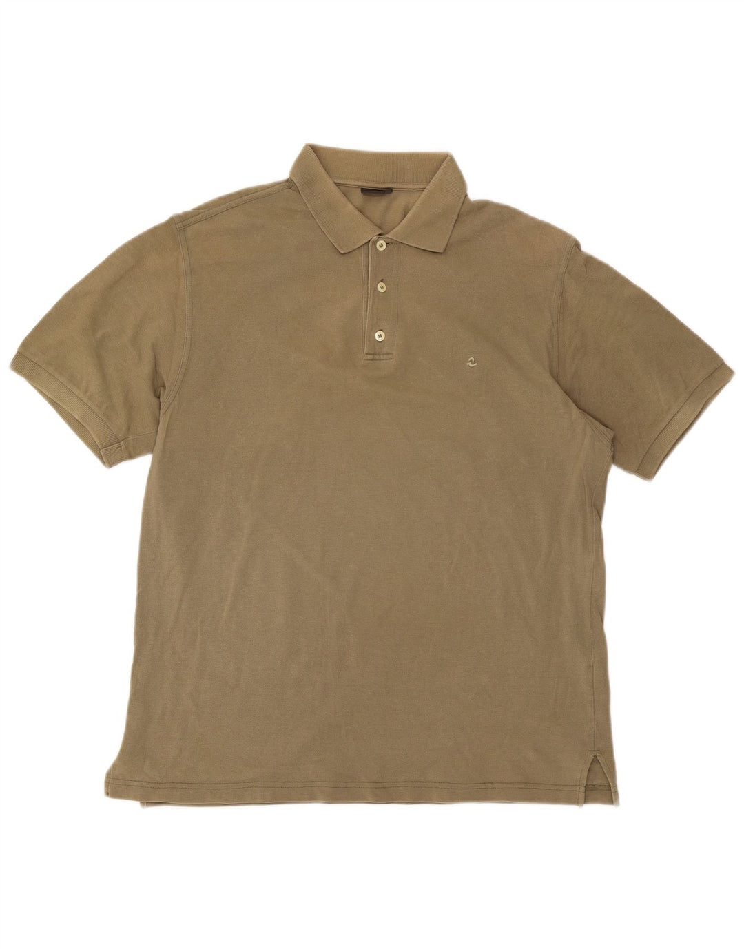 INVICTA Polo para hombre grande de algodón caqui