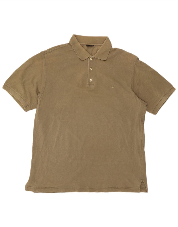 INVICTA Polo para hombre grande de algodón caqui