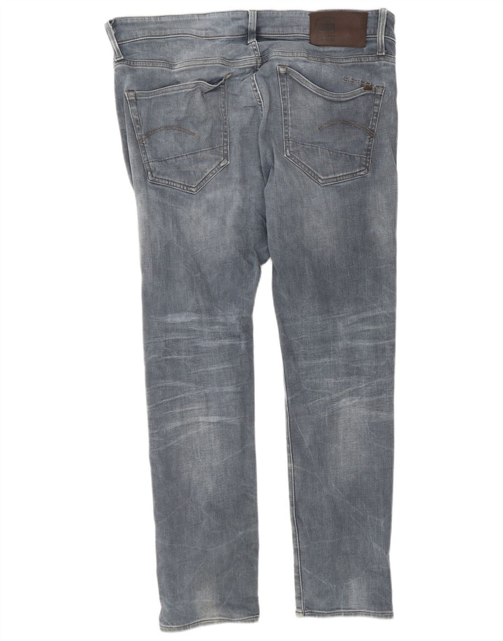 Vaqueros ajustados para hombre G-Star W34 L30 Poliéster azul