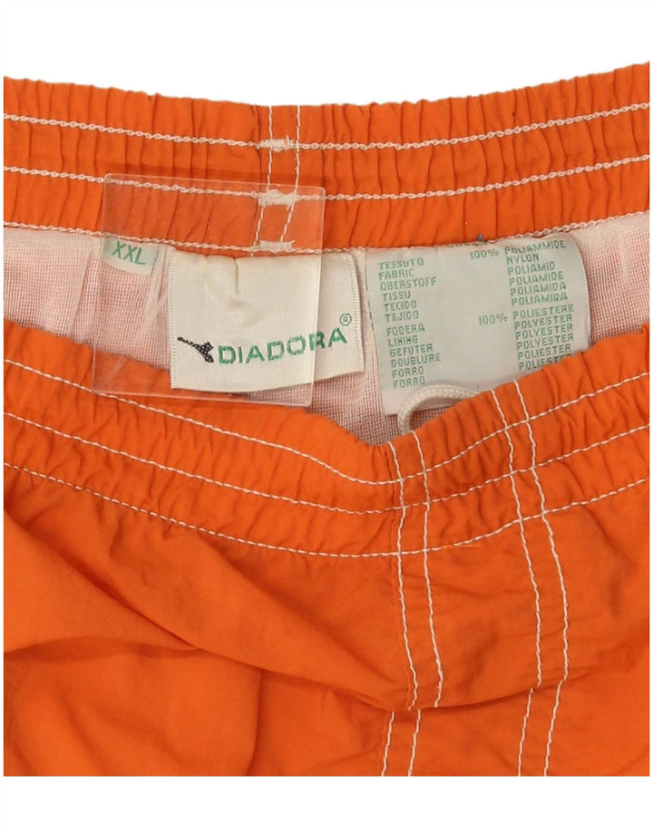Diadora Bañador Hombre 2XL Naranja Poliamida
