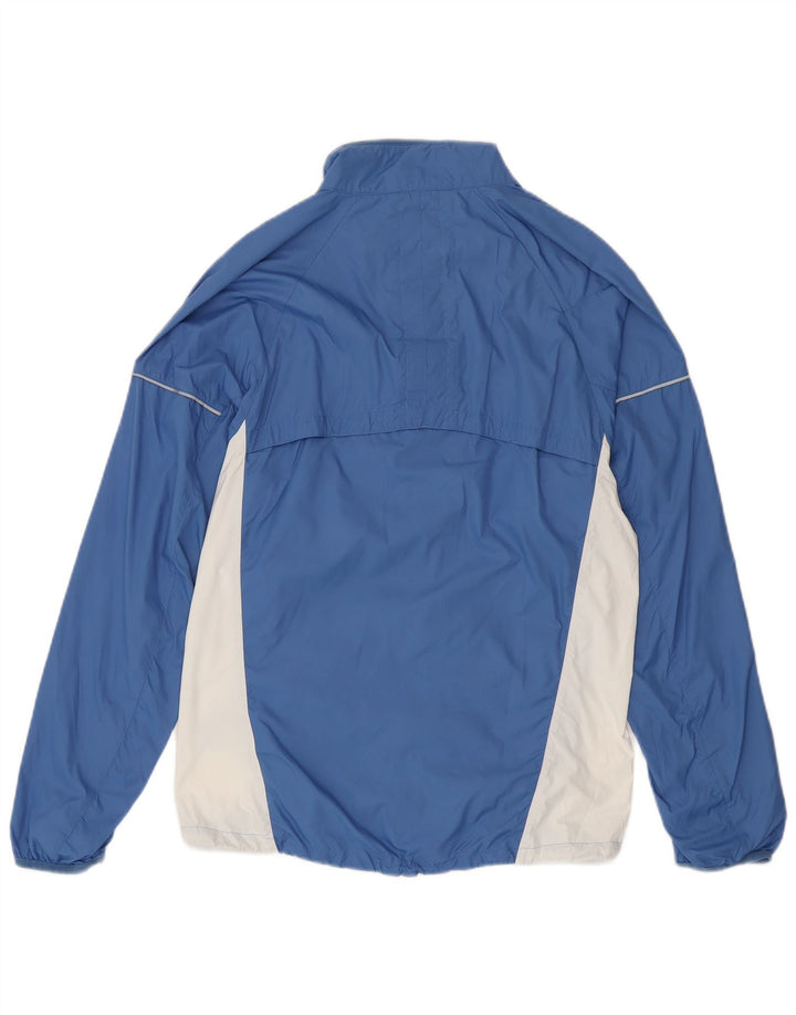 Nike - Chaqueta de chándal para hombre (talla pequeña), nailon color azul