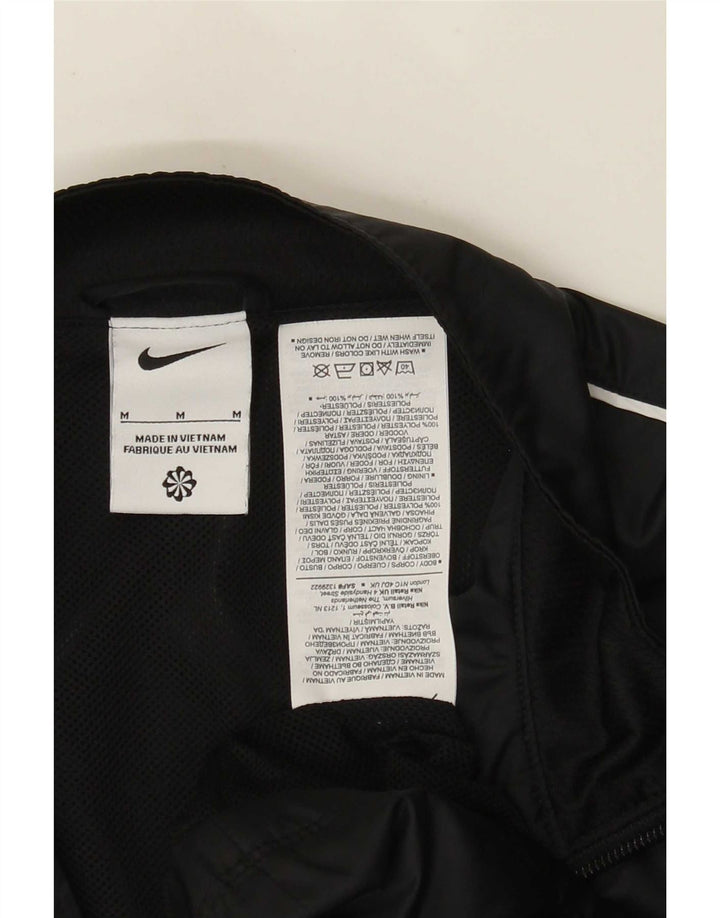 Nike - Chaqueta de chándal para hombre, color negro mediano, poliéster